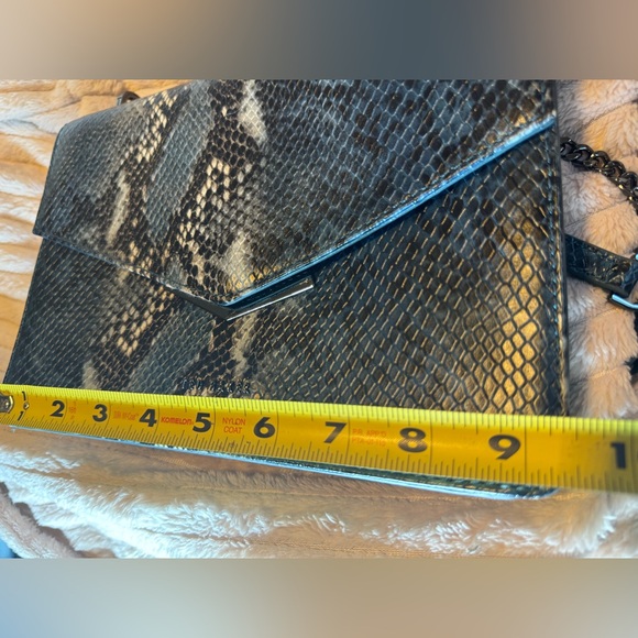 Ted Baker Enaaria Snake Print Leather Crossbody Bag NEW CONDITION - Picture 8 of 11